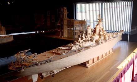 مجسمه های خارق العاده با چوب کبریت