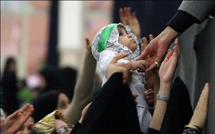 گزارش تصویری از همایش شیرخوارگان حسینی در مصلی امام خمینی(ره) تهران