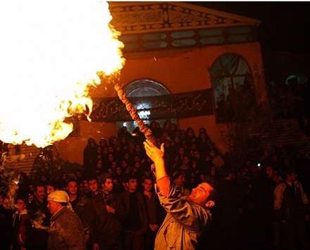 آئین سنتی و مذهبی پولکه گردانی