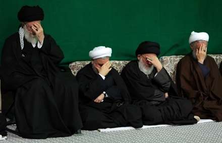 اولین شب عزاداری در محضر رهبر انقلاب