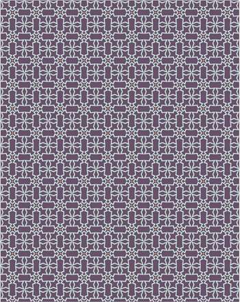 طرح اسلیمی لوزی و مستطیل رنگی