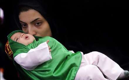 گزارش تصویری از همایش شیرخوارگان حسینی در مصلی امام خمینی(ره) تهران