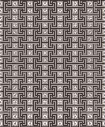 طرح اسلیمی گل و کروشه