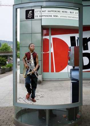 پنل های تبلیغاتی سازمان ملل در سوئیس