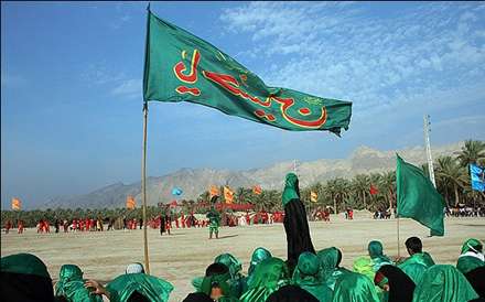 تعزیه عاشورا در شهرستان اهرم