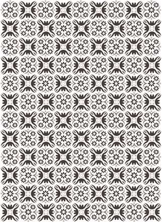 طرح اسلیمی دایره های جداکننده