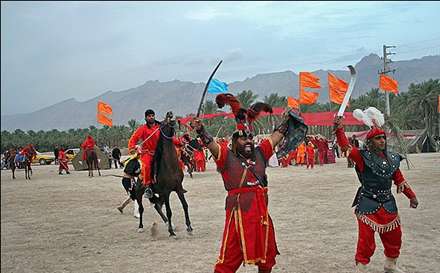 تعزیه عاشورا در شهرستان اهرم