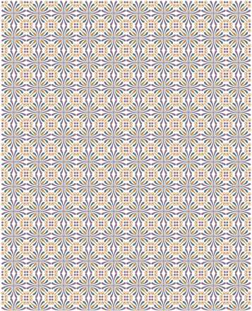 طرح اسلیمی گل رنگی