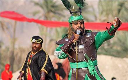 تعزیه عاشورا در شهرستان اهرم