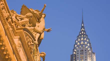 ایستگاه بزرگ مرکزی مجسمه سازی و ساختمان کرایسلر، نیویورک