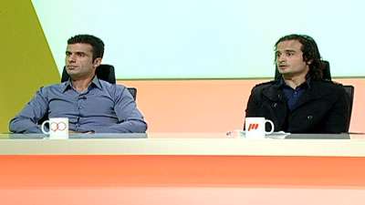 گفتگو با بازیکنان فوتبال ساحلی