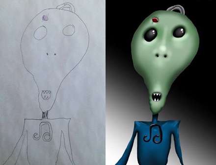 رنگ آمیزی نقاشی کودکان