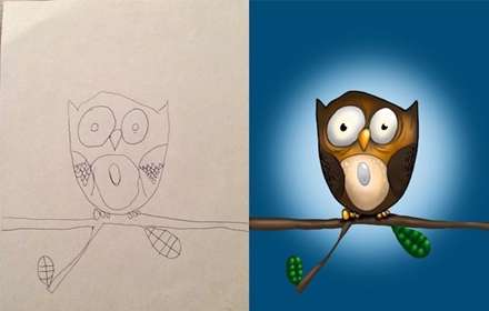 رنگ آمیزی نقاشی کودکان