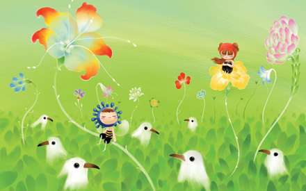 والپیپر کودکانه