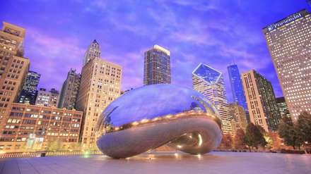 شیکاگو در شب