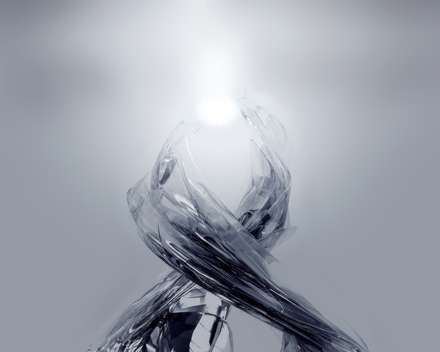 طرح گرافیکی نور و شیشه