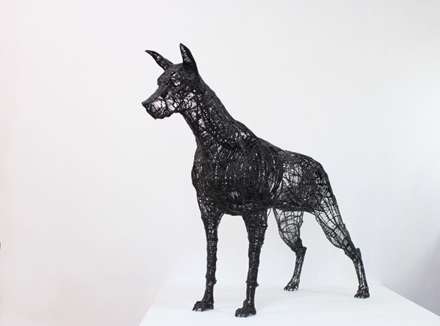 مجسمه هایی باورنکردنی با سیم