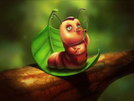 کرم خوشگذران