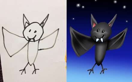 رنگ آمیزی نقاشی کودکان