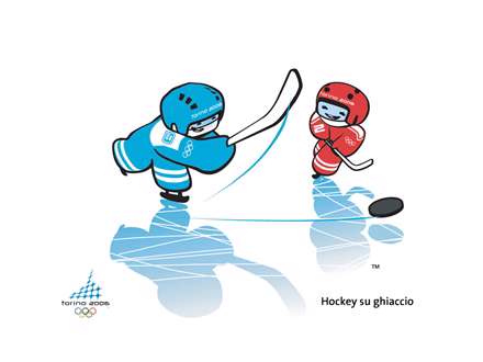 بازی کودکانه بر روی برف