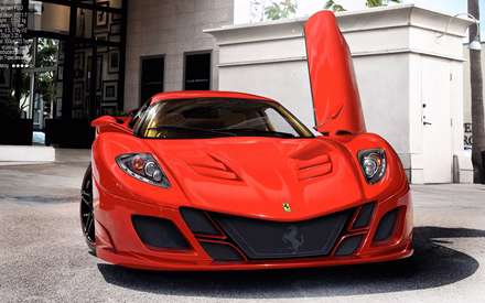 فراری قرمز اسپرت