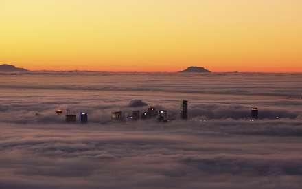 شهر مه گرفته