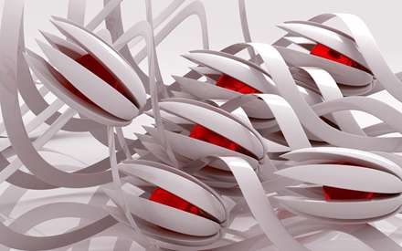 پس زمینه گل