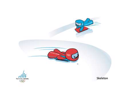 اسکیت بازی بر روی برف