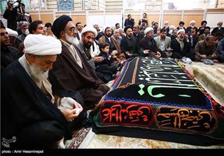 سنگ قبر آیت الله گلپایگانی