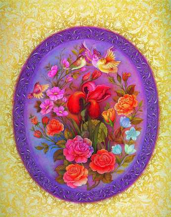 اثر گل و مرغ