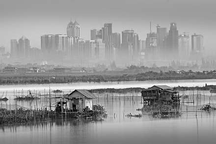 فضای شهری آلوده