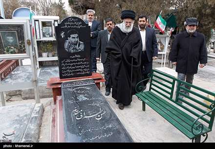 حضور رهبر معظم انقلاب در مرقد امام خمینی (ره)