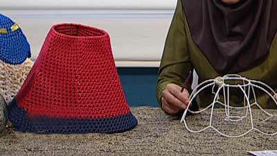 قلاب بافی روی آباژور