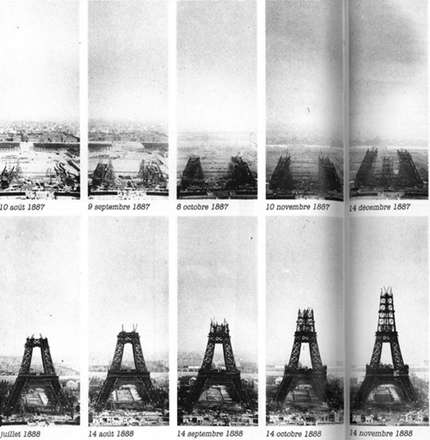 ساختن برج ایفل