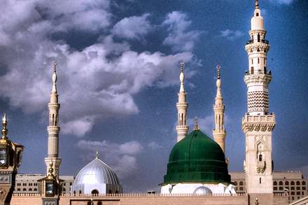 مسجد پیامبر خدا در مدینه منوّره