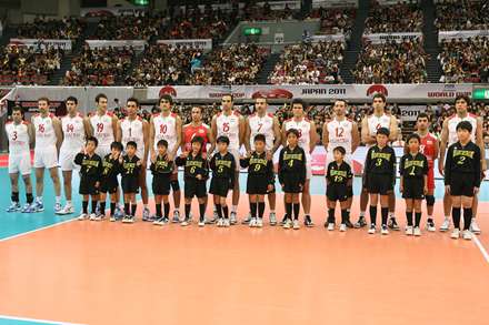 بازیکنان تیم ملی والیبال ایران