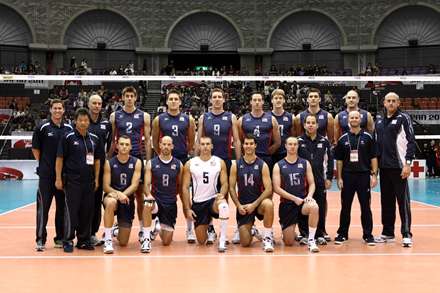 بازیکنان تیم ملی والیبال آمریکا