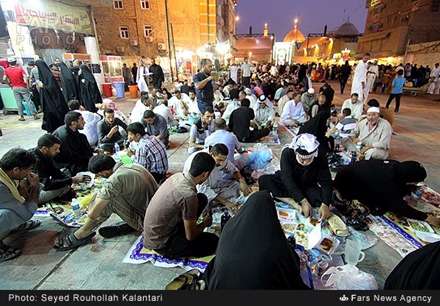 آئین سوگواری شهادت امیرالمومنین(ع) در نجف اشرف