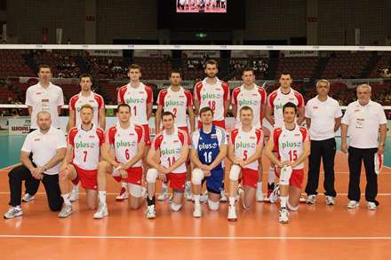 بازیکنان تیم ملی والیبال لهستان