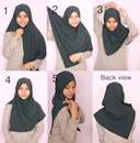 حجاب اسلامی کامل با شال