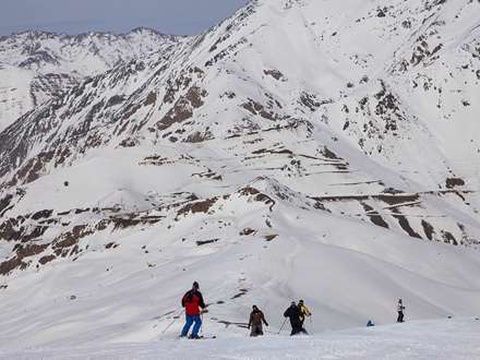 اسکی در شمشک تهران