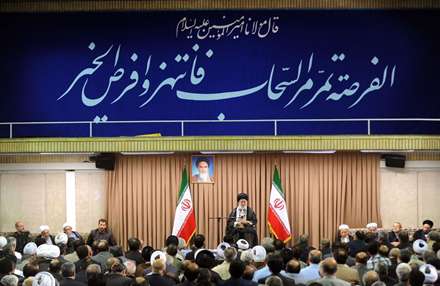 دیدار مسئولان و کارگزاران نظام با رهبر انقلاب