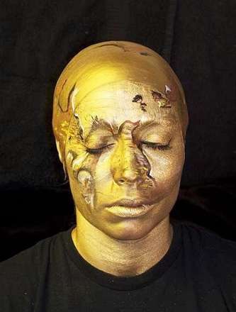 نقاشی جام جهانی روی صورت