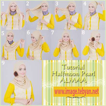 آموزش بستن شال در 9 مرحله