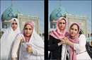 حجاب قبل و بعد از ورود