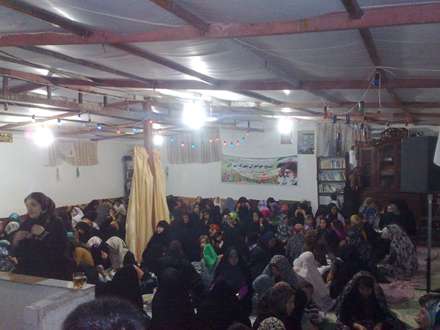 افطاری در حسینیه_شهرک مهرگان مشهد