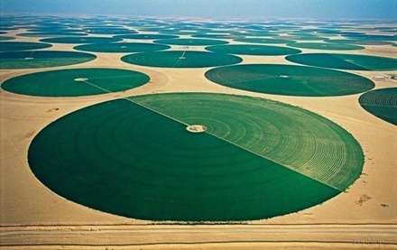 مزارع دایره ای در مغرب