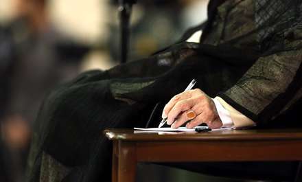 دیدار جمعی از دانشجویان با رهبر انقلاب