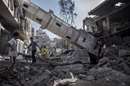 حمله هوایی صهیونیست ها به مسجدی در غزه
