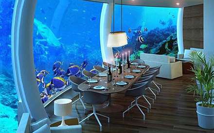 اولین هتل 5 ستاره در زیر آب